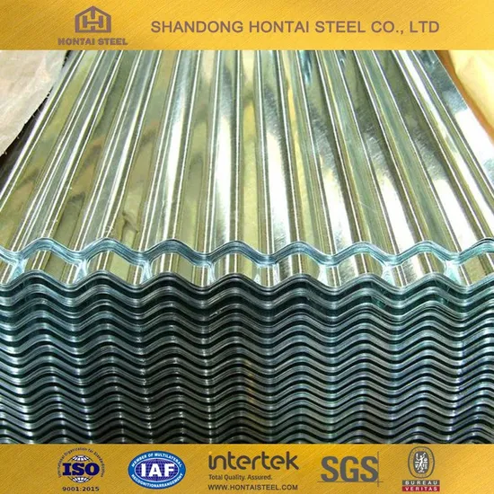 Construction Tile Color Coated Metal Steel Plate Corrugated Prepainted Galvanized Iron Roofing Sheet