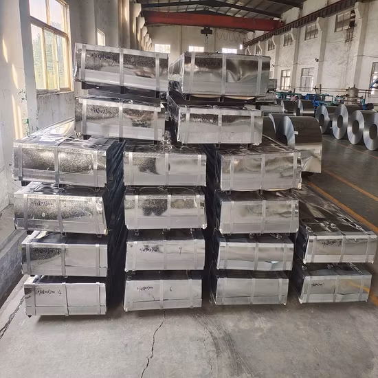 Dx54D Dx51d S350gd 80g 120g feuerverzinktes Stahlblech-Dachblech